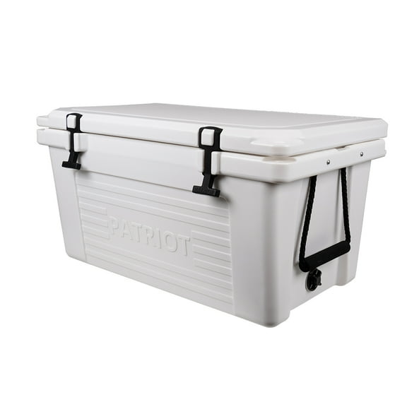 Patriot Coolers 50 Quart High Performance Rotomolded Cooler - White