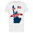 thumbnail image 1 of Patriot Day. Hologram  T-Shirt Men -Image by Shutterstock, Male Large, 1 of 2