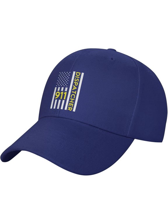Patriot Day Never Forget 911 Memorial 22th Anniversary Low-Profile Baseball Cap,Unisex Adjustable Dad Hat,Blue