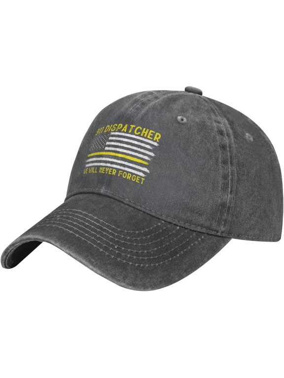 Patriot Day Never Forget 911 Unisex Baseball Cap Low Profile Dad Hat Adjustable for Men and Women, Deep Heather