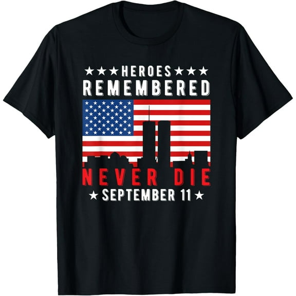 Patriot Day T-ShirtPatriot Day Showroom100% cotton short-sleeved shirt for both men and women
