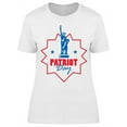 thumbnail image 1 of Patriot Day, W/Statue T-Shirt Women -Image by Shutterstock, Female 3X-Large, 1 of 2