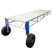 Patriot Docks 16 Straight Roll-in Jack Dock with Tan Poly D-01122