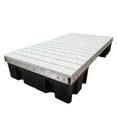 thumbnail image 1 of Patriot Docks Low Profile Floating Dock Platform with Gray Aluminum Decking (10947), 1 of 9
