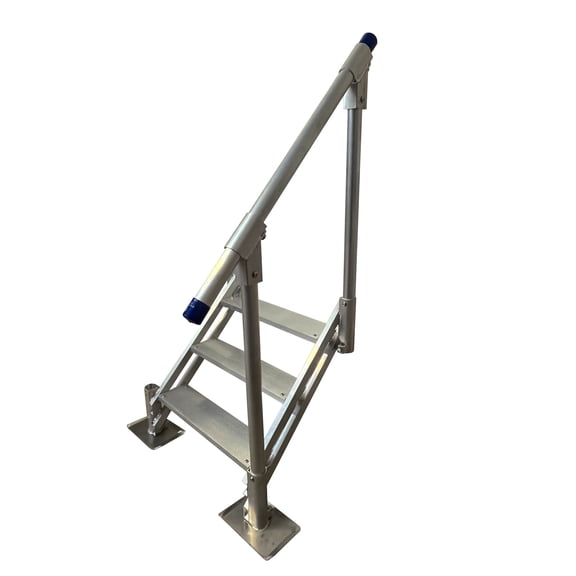 Patriot Docks Aluminum Dock Stairs (3 Step) (10923)