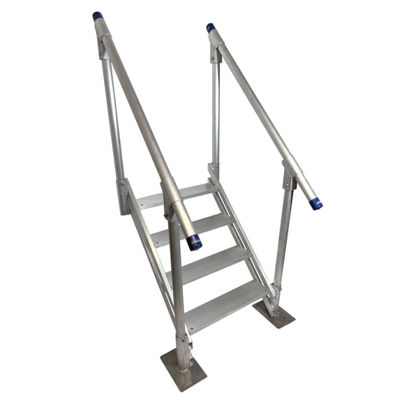 Patriot Docks Aluminum Dock Stairs (4 Step) (10924)