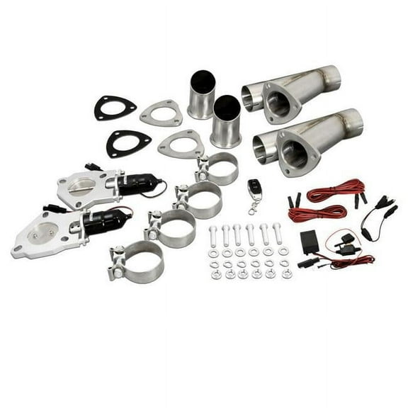 Patriot Exhaust 2.5 Electric Cutout Dual System with Remote