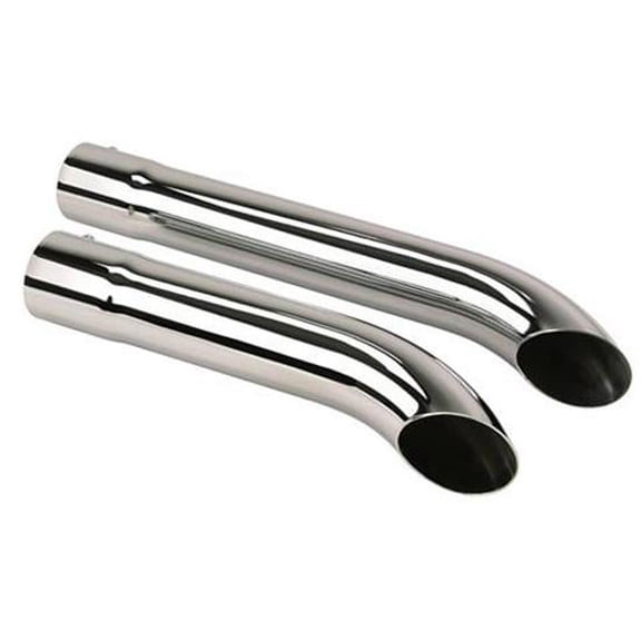 Patriot Exhaust 4473822 Slip-Over Extension Pipes w/Mufflers, 3.5 X 26