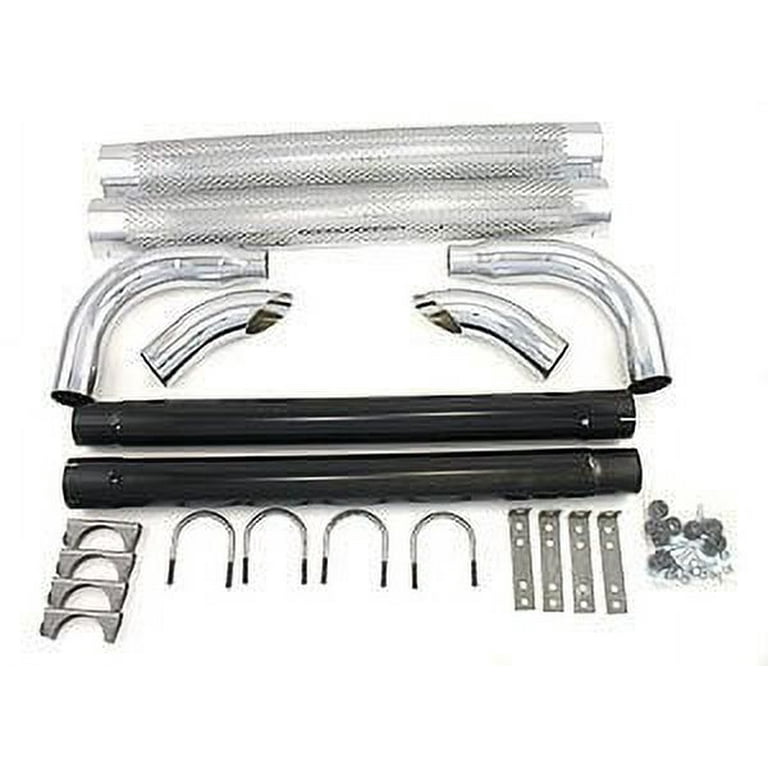 Patriot Exhaust Chrome Side Pipes 60 Patriot Exhaust Chrome Side Pipes 60