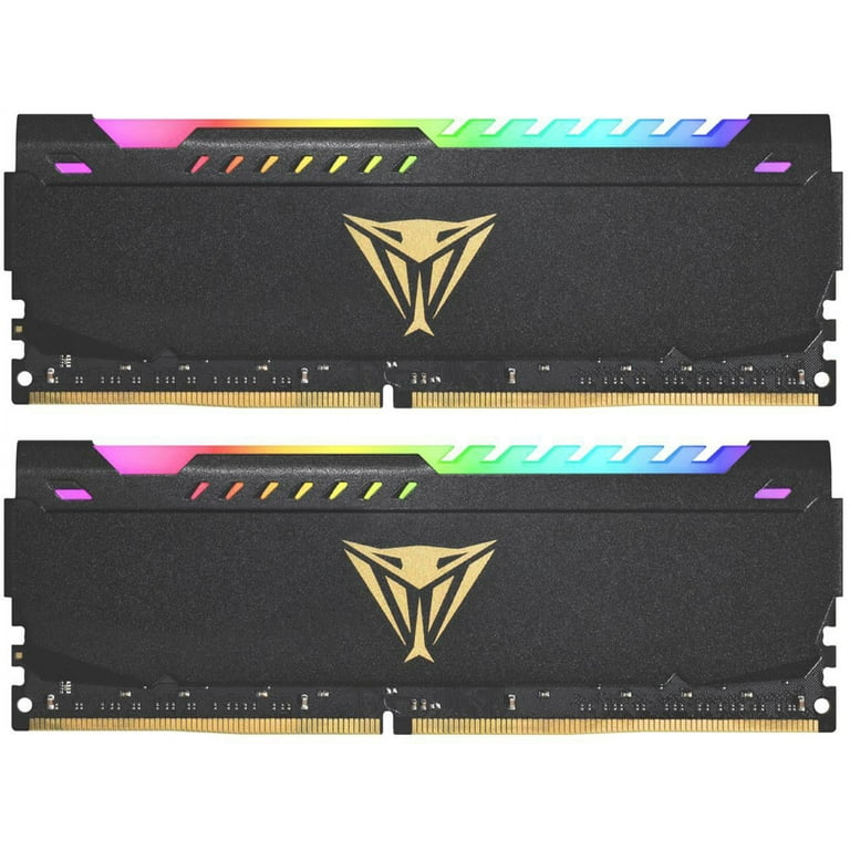 Patriot Viper Steel RGB 32GB DDR4 3600MHz UDIMM PC Gaming Memory