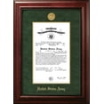 thumbnail image 1 of Patriot Frame's Army 9x14 Certificate Executive Frame with Gold Medallion with Gold Filet, 1 of 1