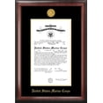 thumbnail image 1 of Patriot Frame's Marine 9x14 Certificate Frame with Gold Medallion, 1 of 1
