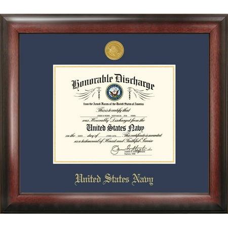 Patriot Frames Navy Discharge Picture Frame