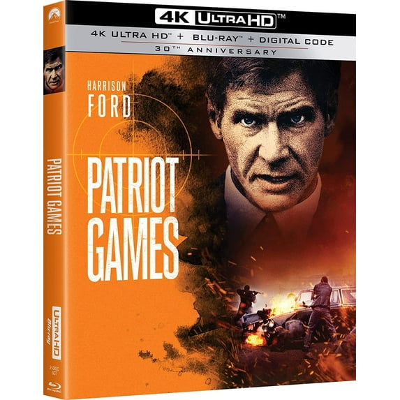 Patriot Games (4K Ultra HD + Digital Copy + Blu-ray)