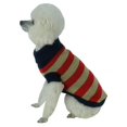 thumbnail image 1 of Patriot Independence Star Heavy Knit Turtle Neck Dog Sweater, Medium, 1 of 1