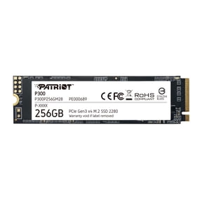 Patriot Memory P300 256GB Solid State Drive - M.2 2280 Internal - PCI Express NVMe (PCI Express NVMe 3.0 x4)