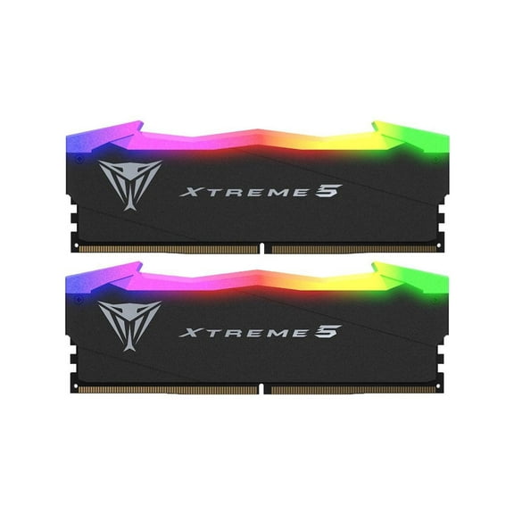 Patriot Viper Xtreme5 RGB 48GB (2 x 24GB) 288-Pin PC RAM DDR5 8000 (PC5 64000) Desktop Memory Model PVXR548G80C38K