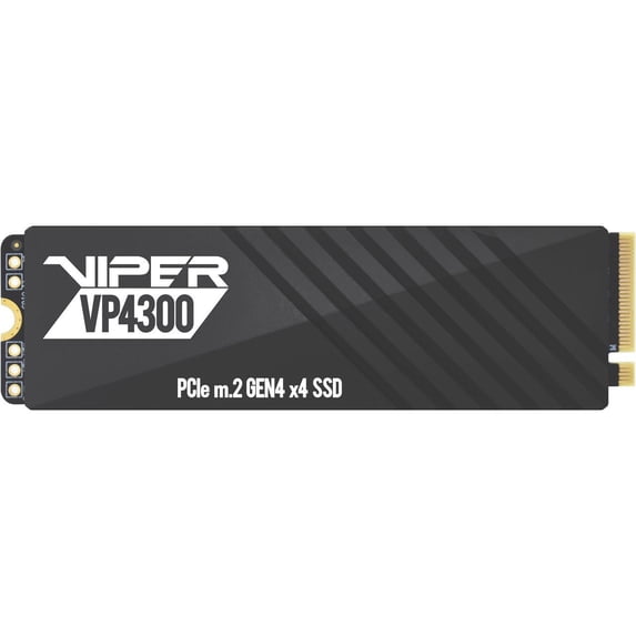 Patriot Viper VP4300 2TB M.2 Gen4 NVMe SSD – DRAM Cache, Heatsink, 7400MB/s, PCIe 4.0 x4 Internal Solid State Drive VP4300-2TBM28H