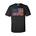 thumbnail image 1 of Patriot Pride Collection Love USA Graffiti Flag Short Sleeve T-shirt-Black-xxl, 1 of 4