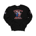 thumbnail image 1 of Patriot Pride Men's Funny Trump Santa Christmas Came Early Crewneck Sweatshirt-Black-4X-Large, 1 of 1