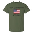 thumbnail image 1 of Patriot Pride Men’s Gildan Graphic T-Shirt – 250th Anniversary 1776–2026 American Flag Design -Military-XL, 1 of 2
