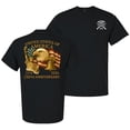 thumbnail image 1 of Patriot Pride Men’s Graphic T-Shirt – United States of America 250th Anniversary 1776–2026 Liberty, Eagle & Flag Design, Black, 3XL, 1 of 2