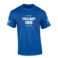 thumbnail image 1 of Patriot Pride Men's Trump 2028 Stars Graphic Short Sleeve T-Shirt -Royal-4xl, 1 of 1