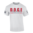 thumbnail image 1 of Patriot Pride Mens D.O.G.E Make Government Efficient Again Short Sleeve T-Shirt-White-Large, 1 of 4