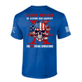 thumbnail image 1 of Patriot Pride Mens Proud Member Gen X Saving Our Country Short Sleeve T-Shirt-Royal-Small, 1 of 1
