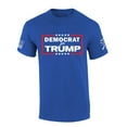 thumbnail image 1 of Patriot Pride Mens Trump Tshirt Democrat For Trump Short Sleeve T-shirt-Heather Royal-4xl, 1 of 1