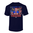 thumbnail image 1 of Patriot Pride Reckless Patriot Men's 4th of July Graphic T-Shirt - 1776 Cheers To Freedom, Patriotic Drinks Design-Navy-xxxl, 1 of 1