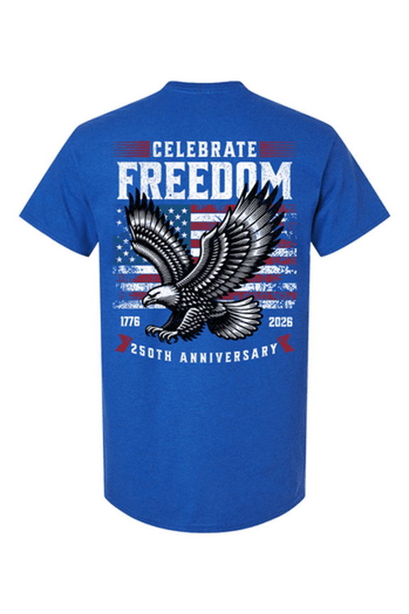 Patriot Pride Reckless Patriot Men's Graphic T-Shirt - Celebrate Freedom, 250th