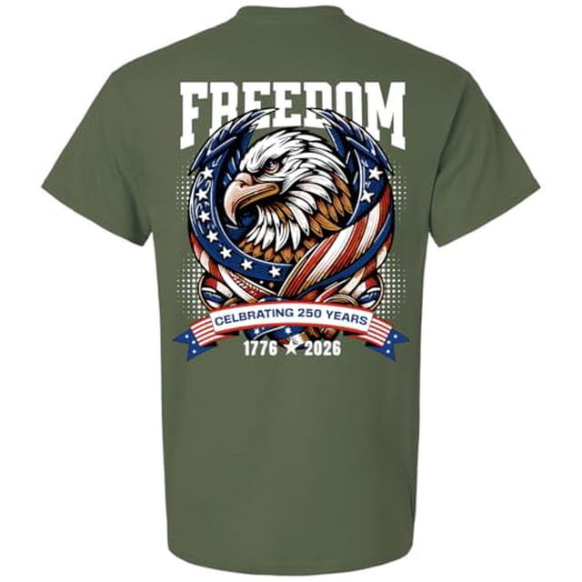 Partiotic Designs Patriot Pride Reckless Patriot Men’s Graphic T-Shirt – Freedom Eagle ...