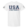 thumbnail image 1 of Patriot Pride Reckless Patriot Men’s Graphic T-Shirt – USA 250 Years Anniversary Design, White, Medium, 1 of 5