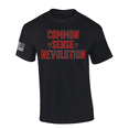 thumbnail image 1 of Patriot Pride Reckless Patriot Political Mens Common Sense Revolution 2025 Short Sleeve T-Shirt-Black-6X-Large, 1 of 1