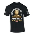 thumbnail image 1 of Patriot Pride The Golden Age of America Trump Patriotic Short Sleeve T-shirt-Black-4xl, 1 of 1
