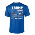 thumbnail image 1 of Patriot Pride Trump Eagle Distressed American Flag America Is Back 2025 Short-Sleeve T-Shirt-Royal-6xl, 1 of 1