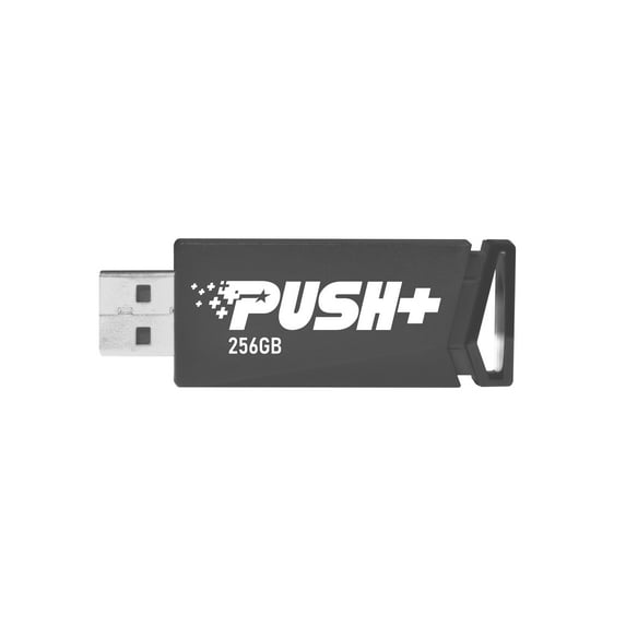 Patriot Push+ 256GB USB 3.2 Gen 1 Type-A Flash Drive - Thumb Drive - Pen Drive - PSF256GPSHB32U