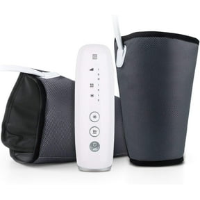 Patriot Rejuvenating Air Compression Leg Massager with 3 Intensities & 2 Levels Heating System for Circulation & Relaxation, Gray