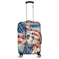 thumbnail image 1 of Patriot Schnauzer We Will Never Forget Patriotic Remembrance Day Travel Luggage Cover Miniature Schnauzer Dog Lover Suitcase Dust Protective Decor - 12014, 1 of 5