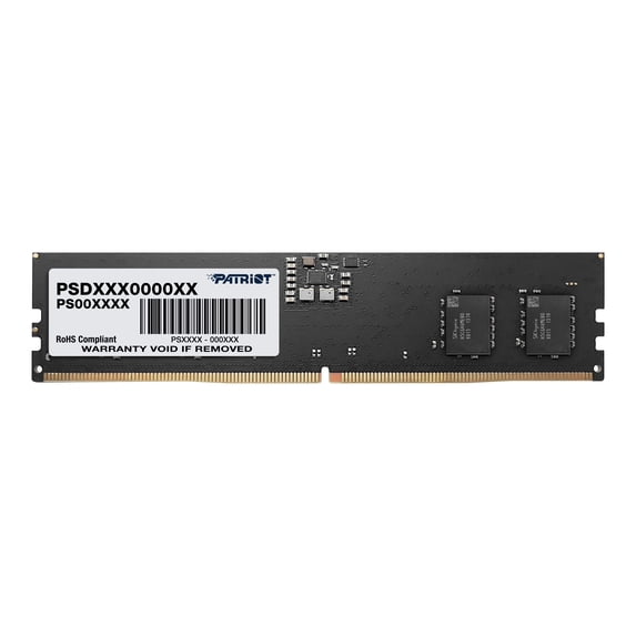 Patriot Signature DDR5 RAM 16GB (1X16GB) 4800MT/s CL40 1.1v UDIMM Desktop Memory Module - PSD516G480081
