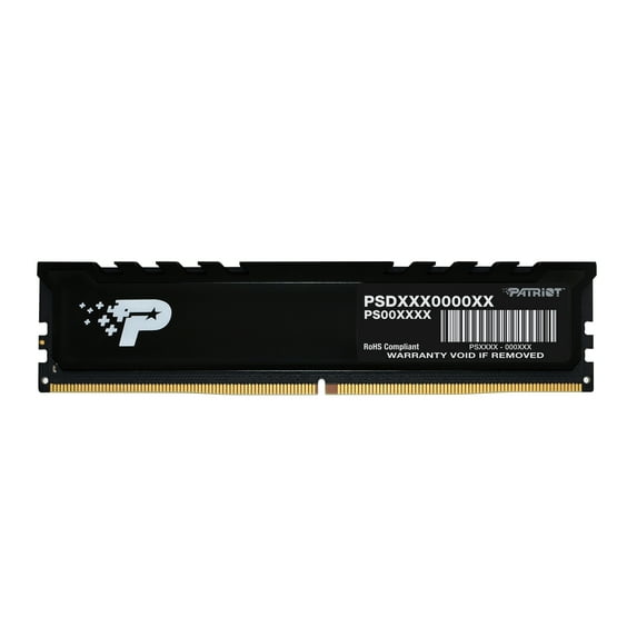 Patriot Signature Premium DDR4 RAM 16GB (1X16GB) 2666MHz CL19 1.2v UDIMM W/HS Desktop Memory Module - PSP416G266681H1