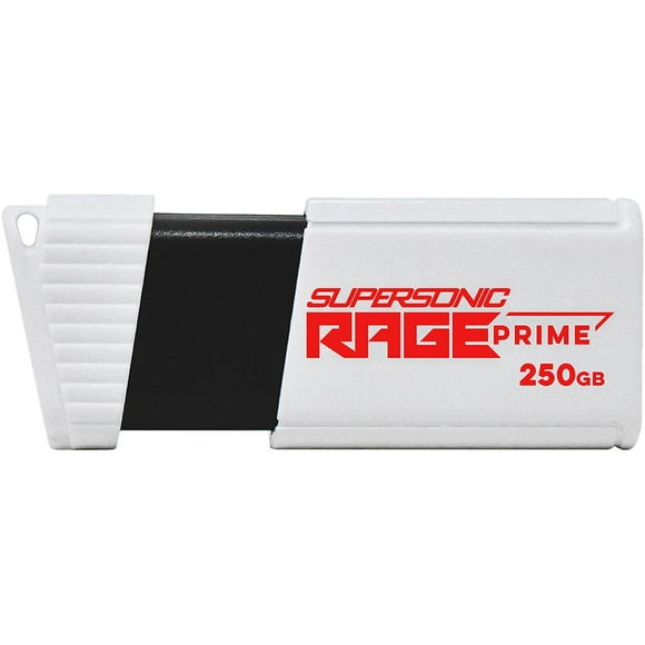 Patriot Supersonic Rage Prime 250GB USB 3.2 Gen 2 Flash Drive Model PEF250GRPMW32U