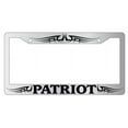thumbnail image 1 of Patriot Tribal Design 2 Chrome Plastic License Plate Frame, 1 of 1