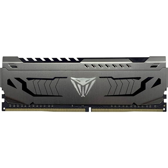 Patriot Viper Steel DDR4 RAM 16GB (2X8GB) 4400MHz CL19 UDIMM Desktop Gaming Memory Kit - PVS416G440C9K