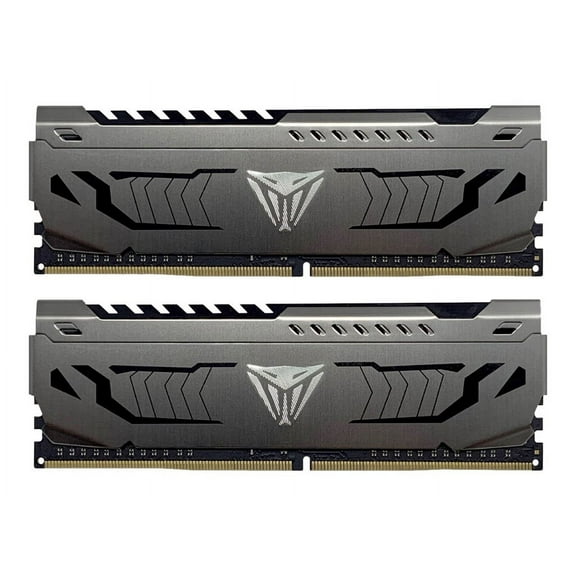 Patriot Viper Steel DDR4 RAM 64GB (2X32GB) 3200MHz CL16 UDIMM Desktop Gaming Memory Kit - PVS464G320C6K