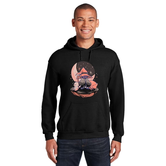 Patriot101 Nightfall Mage Gaming Tee, Wielder of Dark Arts Under the Moon, SW, Hoodie, for Unisex, up to size 5XL.