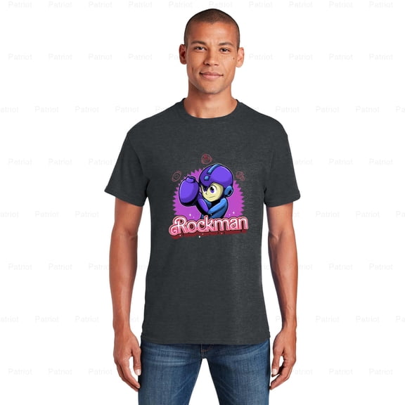 Patriot106 The Blue Bomber 2 Gaming Tee, Mega Man Returns for Another Adventure, SW, Hoodie, for Unisex, up to size 5XL.