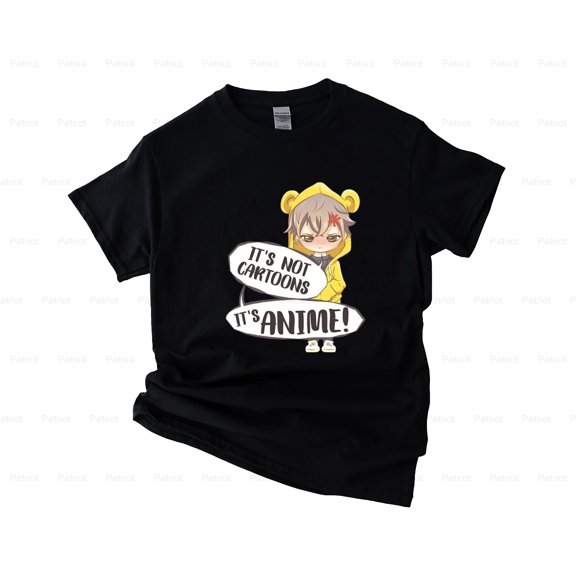 Patriot85 It's Not Cartoons It's Anime - Funny Kawaii Anime Meme T-Shirt, SW, Hoodie, for Unisex, up to size 5XL.
