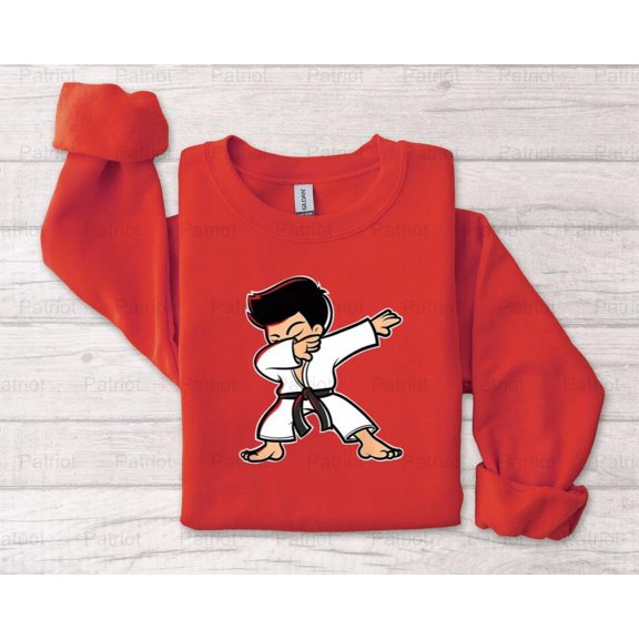 Patriot85 Karate Taekwondo Dabbing Boy Funny Dab Gift Graphic Image Fun T-Shirt, SW, Hoodie, for Unisex, up to size 5XL.